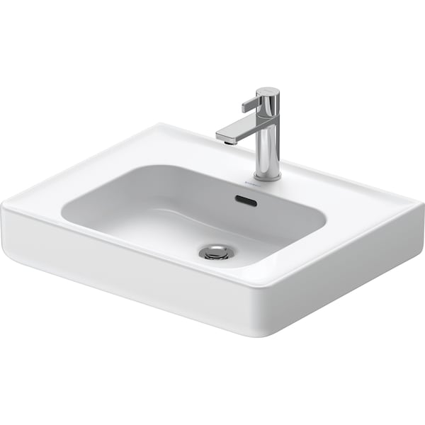 Duravit Soleil By Starck Sink 23 5/8 White High Gloss, Number Of Faucet Holes: 1, Overflow - 2376600000 - main